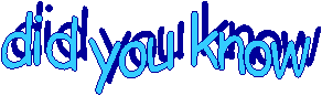 did you know